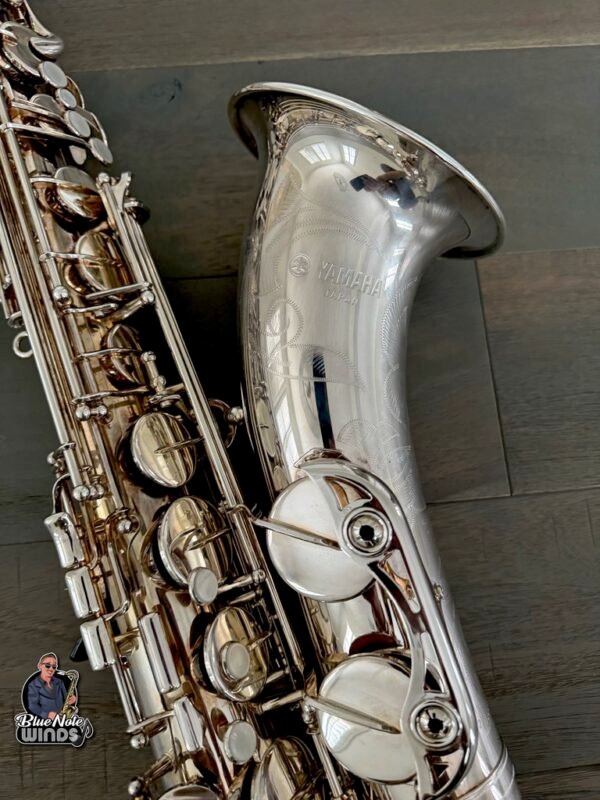Vintage Yamaha 62 "Purple Logo" Tenor Sax- Rate Silver Playe & Fabulous Player! Mint! - Image 11