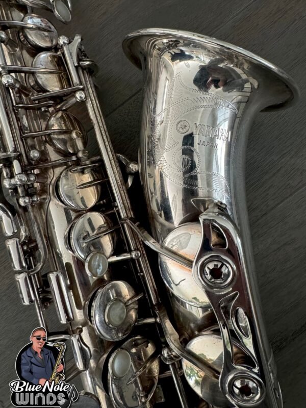 Vintage Yamaha 62 “purple logo” alto sax - Rare silver plate - Image 3