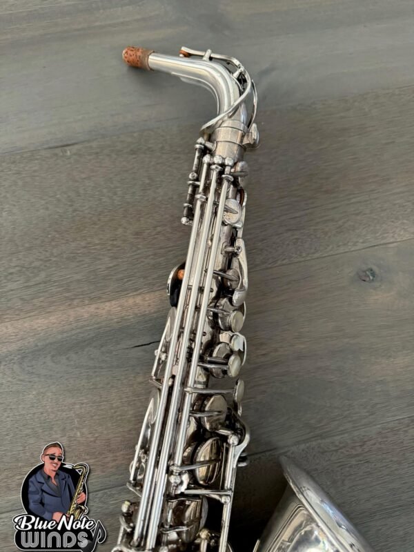 Vintage Yamaha 62 “purple logo” alto sax - Rare silver plate - Image 6