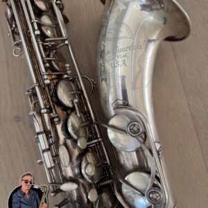 Guardala Tenor Saxophone- Rare Silver "Made in Germany"!